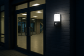 Battery-Operated Outdoor Wall Light with PIR Sensor